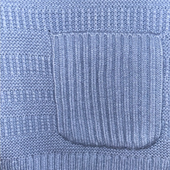 Baby Blue Turtle Neck Sweater - Picture 3 of 6